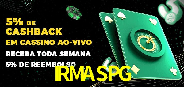 Promoções do cassino ao Vivo IRMASPG